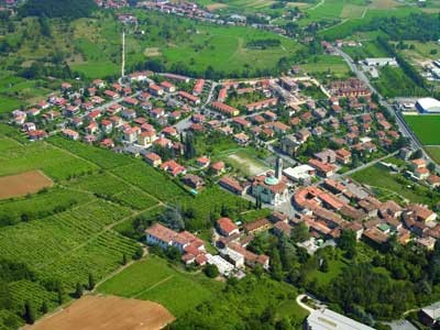 vista aerea del paese