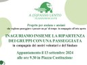 Al via la nuova stagione di A (s)passo lento, con i gruppi di cammino senza fretta