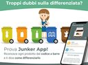 Differenziata, con la APP Junker è più facile!